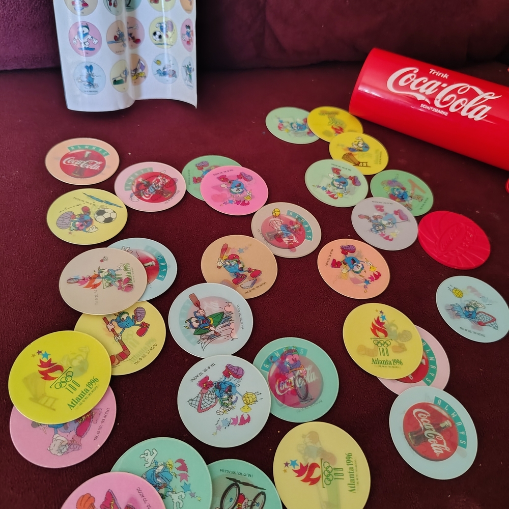 Coca-Cola Olympic Pogs Collection